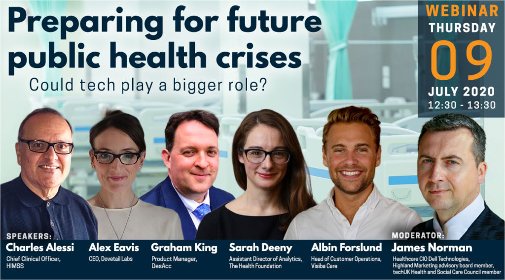 Highland Marketing and TechUK webinar: Preparing for future public health crises – could tech play a bigger role?